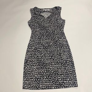 SUSANA MONACO SLEEVELESS ALINE KNEE LENGTH DRESS